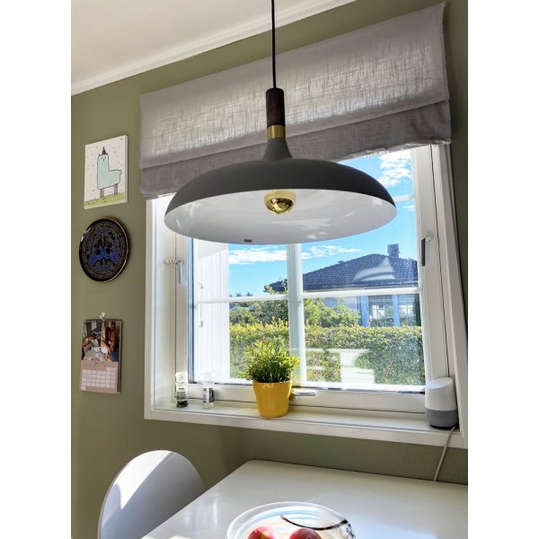 Taklampe Sense - Gr /matt messing