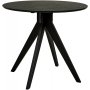 Heby rundt spisebord 90 cm - Svartbeiset ask