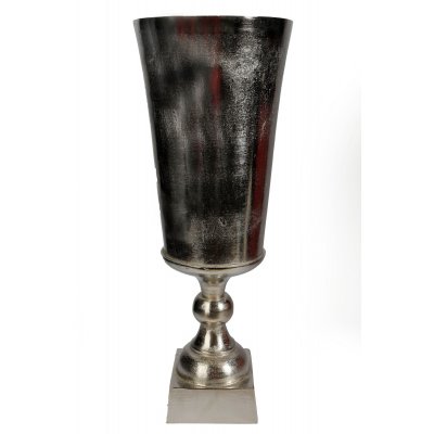 Vase i slvfarge - H60 cm