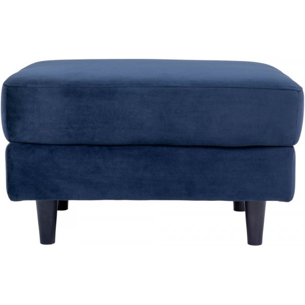 Bologna sittepuff - Mørk Blå/Svart Bologna sittepuff - Mørk Blå/Svart