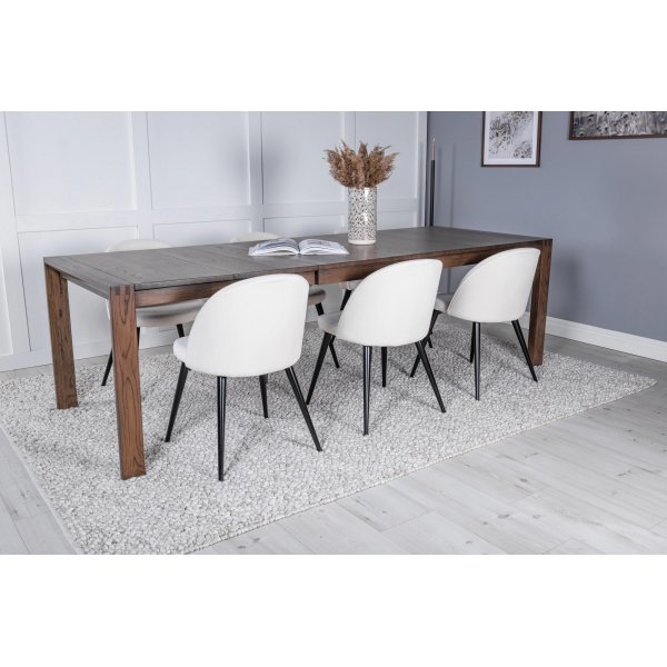 Slott forlengelsesbord, 170-250 cm - Mørk eik Slott forlengelsesbord, 170-250 cm - Mørk eik