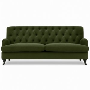 Sofa 215 cm i Mørkgrønn og - Howard Barkley Sofa 215 cm i Mørkgrønn og - Howard Barkley