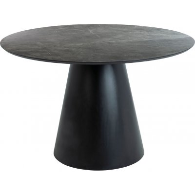 Angel spisebord 120 cm - Gr/svart