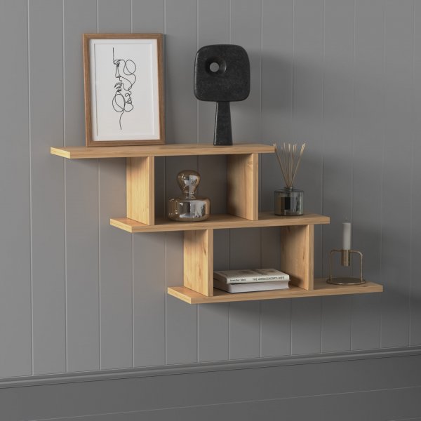 Steps vegghylle - Eik