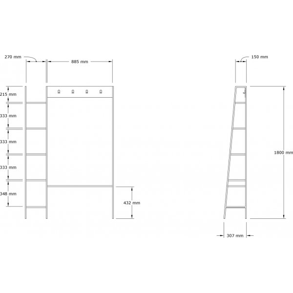 Markens hallmøbler - Hvit Markens hallmøbler - Hvit