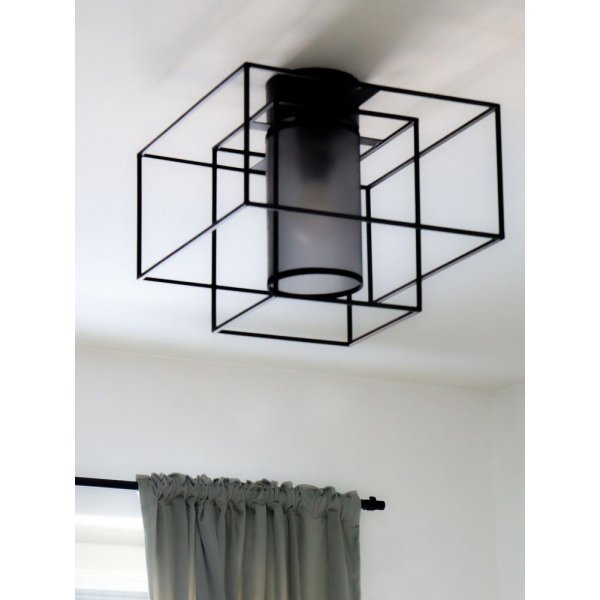 Plafond Kube - Svart