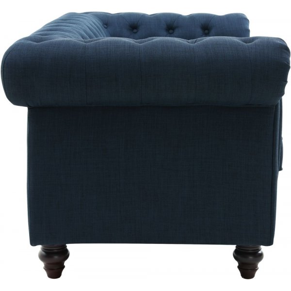 Herron 2-seters chesterfield-sofa - Bl