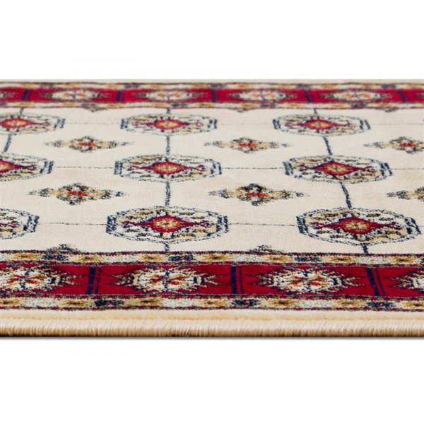 Kunstsilketeppe Puri - Ivory