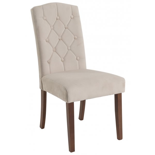 Lexington spisestuestol - Beige/m�rk brun