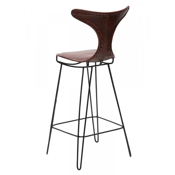 Melissa barstol - Brun/svart Melissa barstol - Brun/svart