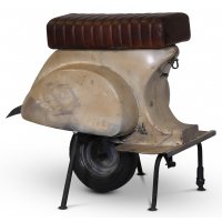 Scooter Bar Krakk - Vintage Beige / Brun Scooter Bar Krakk - Vintage Beige / Brun