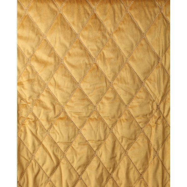 Sengeteppe XL 270x270cm - Gull (flyel)