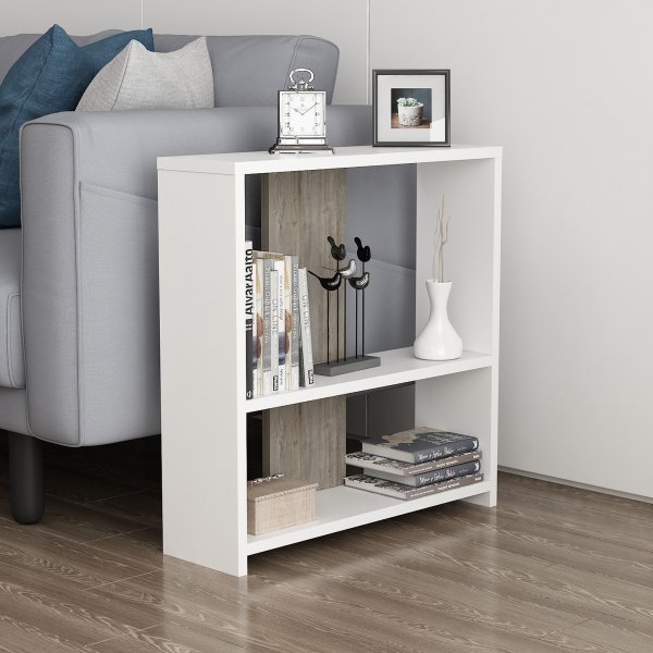 Dosi sidebord - Hvit/wenge