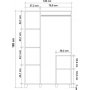 Leva Seed garderobe - Furu