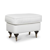 Howard watford deluxe Fotskammel 45 - Hvitt PU Howard watford deluxe Fotskammel 45 - Hvitt PU