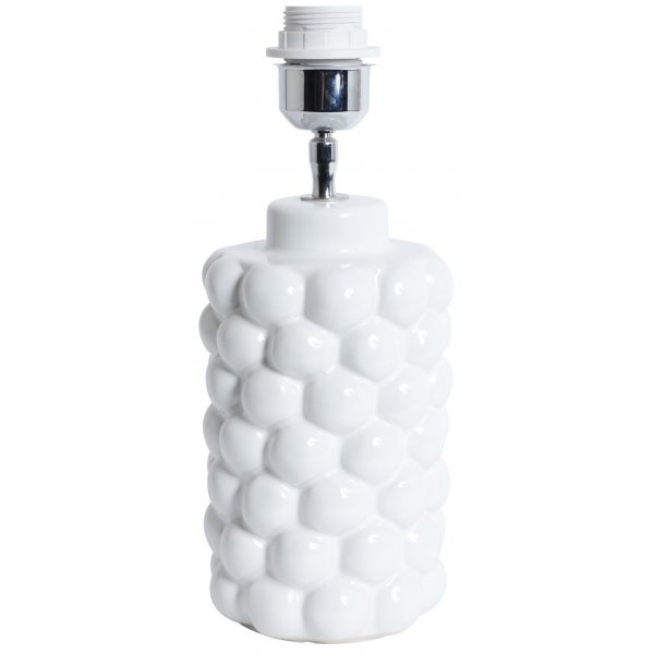 Big Bouble lampefot H32 cm - Hvit