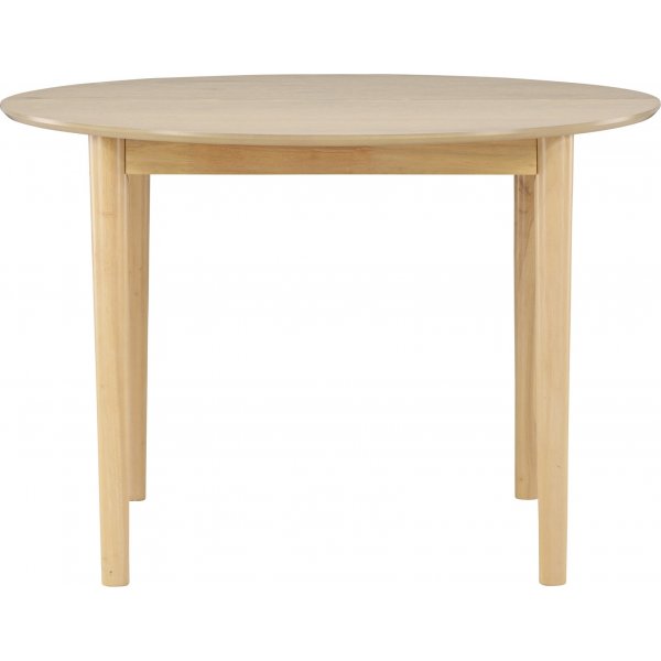 Gilda spisebord 110-150 x 110 cm - Whitewash Gilda spisebord 110-150 x 110 cm - Whitewash