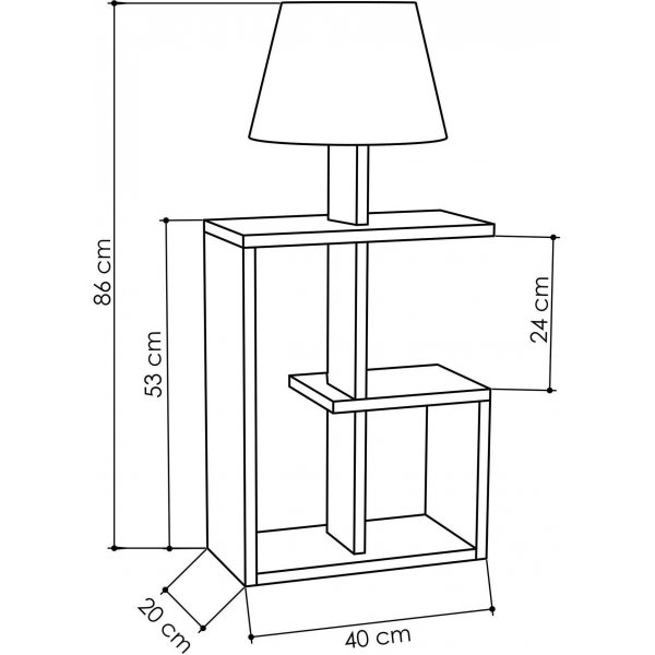 Sally gulvlampe - Hvit Sally gulvlampe - Hvit