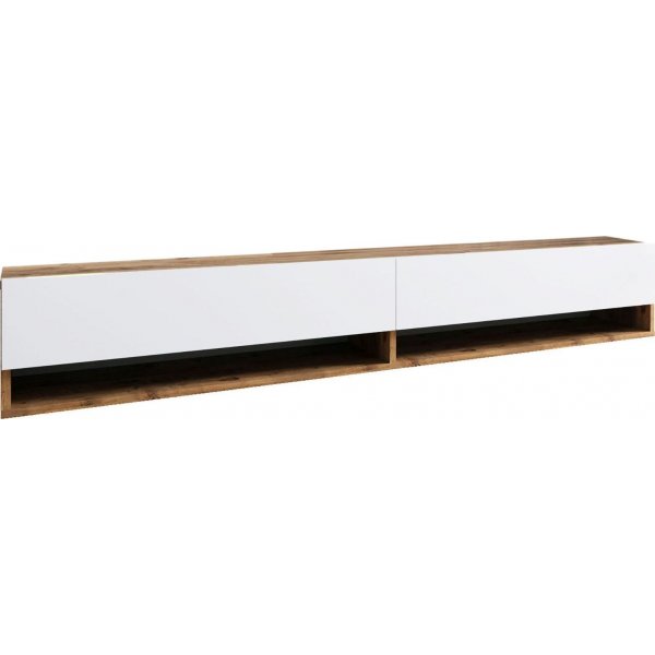 Future mediebenk 9 - Furu/hvit Future mediebenk 9 - Furu/hvit