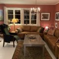 Kundebilde Sandö 2,5-seter sofa - Cognac økolær: Bestilling- forsendelse ordentlig...