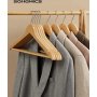 Kleshenger, tre, 44,5 cm, 30-pakning - Beige