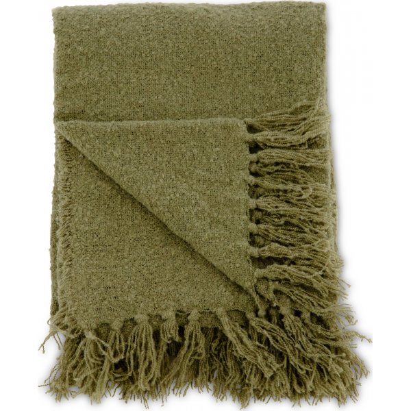 Sten pledd, 130x170 cm - Grønn Sten pledd, 130x170 cm - Grønn