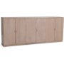 Level sideboard med glatte drer B210 cm - Whitewash