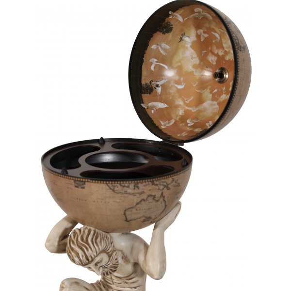 Michelangelo barglobus stativ III - Hvit + Flekkfjerner for møbler Michelangelo barglobus stativ III - Hvit + Flekkfjerner for møbler