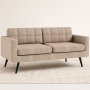 Sofa 3-seter 187 cm - Beige