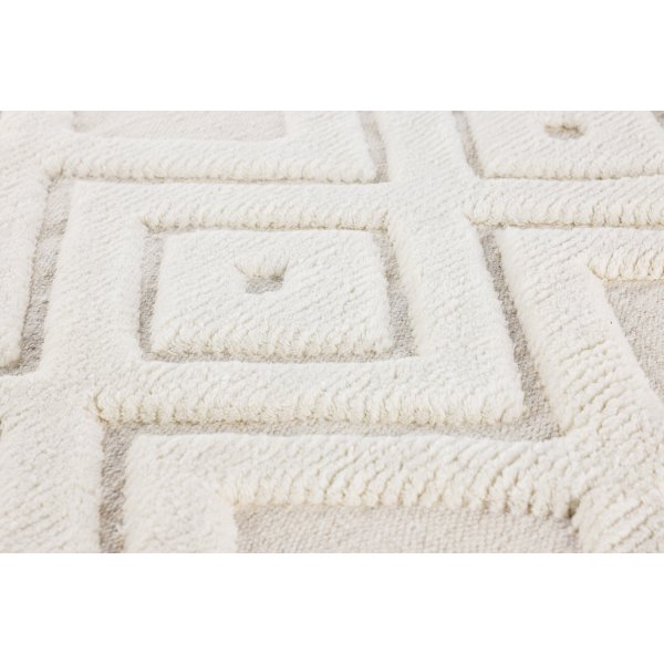 Dahlia ullteppe - Hvit Dahlia ullteppe - Hvit