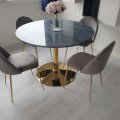 Kundebilde Trumpet Frame Shiny Brass 106x75: Unik prudekt
