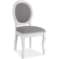 Spisestol Jimena - Hvit/grå Spisestol Jimena - Hvit/grå