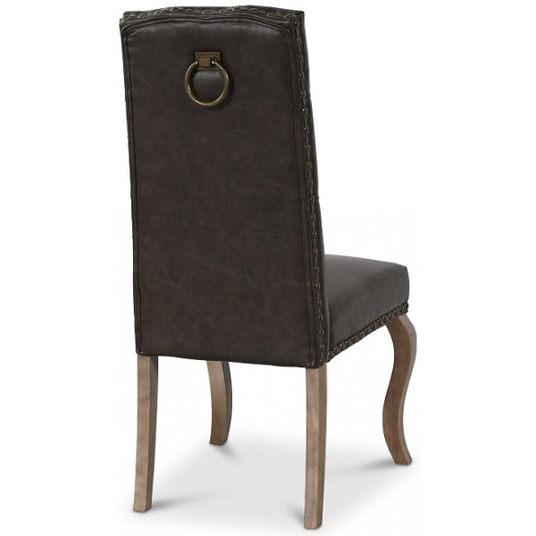 Nottredam spisestol - Mørkebrun PU Nottredam spisestol - Mørkebrun PU