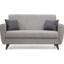Zaden 2-seters sovesofa - Lys gr