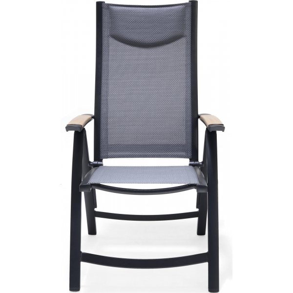 Panama spisegruppe 6 - Sort/teak Panama spisegruppe 6 - Sort/teak