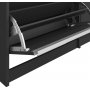 Skyline skoskap 123,5 x 24,2 x 98,5 cm - Svart