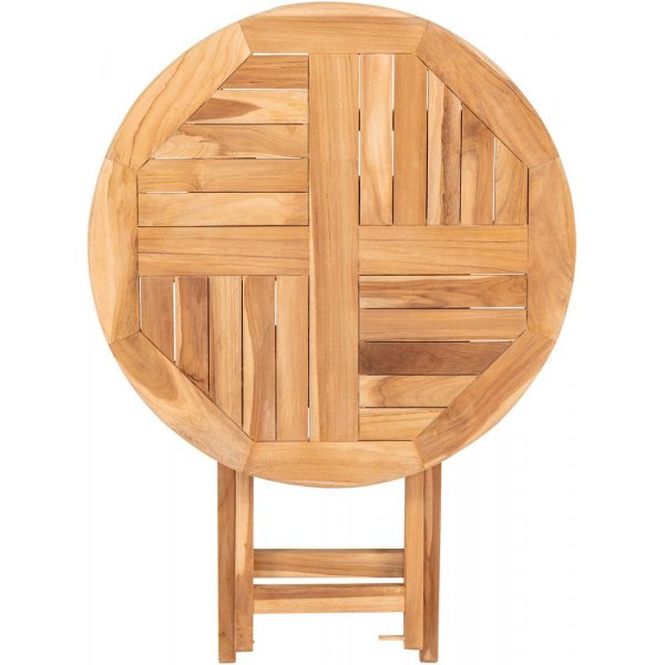 Spisebord Oviedo - Teak - �70 + Tekstilpleie for m�bler