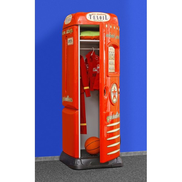 Skrivebord med garderobe innbygd bensinstasjon - Valgfri farge!