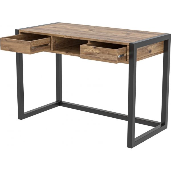 Origin skrivebord - Furu/svart