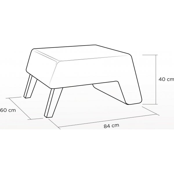 Kate puff 37 - Flerfarget Kate puff 37 - Flerfarget