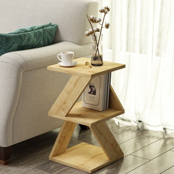 Albeni sidebord 30 x 30 cm - Safir eik Albeni sidebord 30 x 30 cm - Safir eik