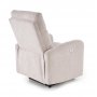 Lys beige elektrisk lenestol