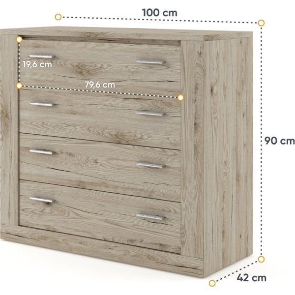 Einar bureau 10 - San Remo eik Einar bureau 10 - San Remo eik