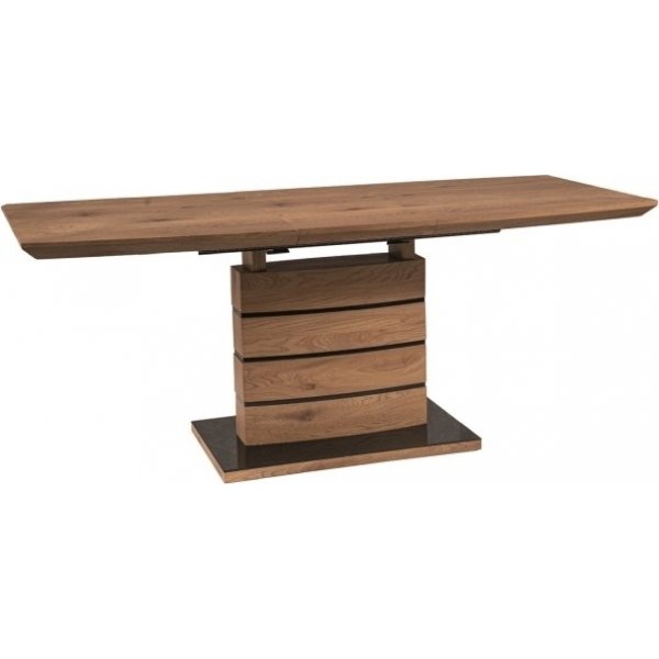 Leonardo spisebord 160-220 cm - Eik