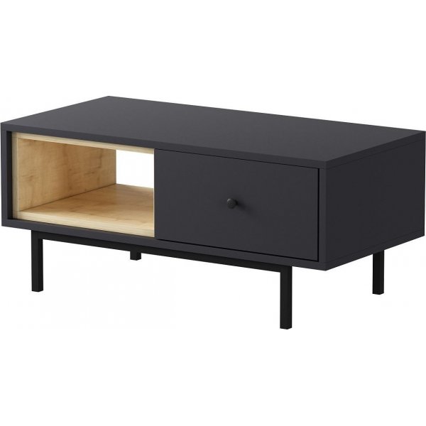 Naturel salongbord - Antrasitt Naturel salongbord - Antrasitt