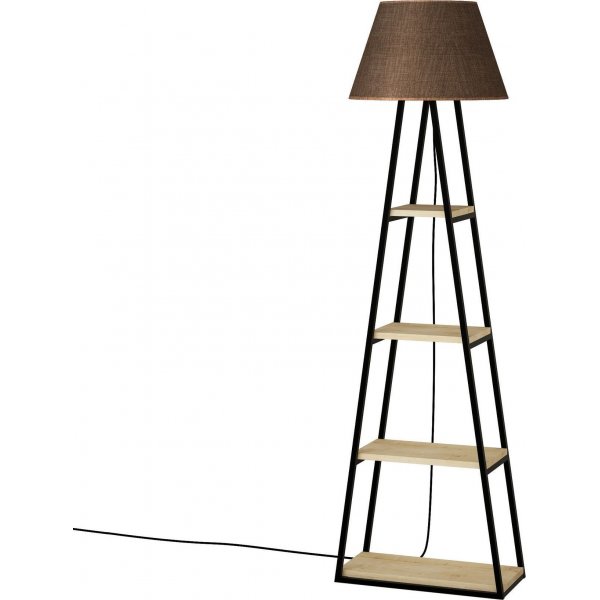 Pal gulvlampe - Eik/brun