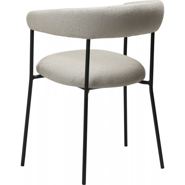 Plenti lenestol - Cashmere bouclé/svart Plenti lenestol - Cashmere bouclé/svart