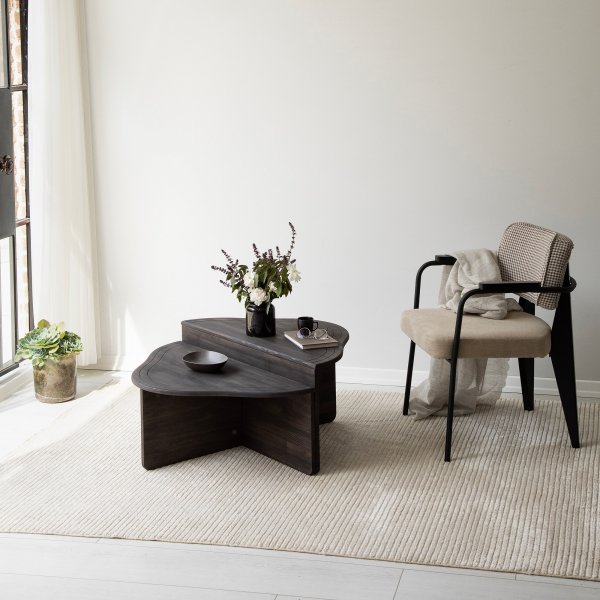 Altopiano salongbord 90 x 45 cm - Antrasitt