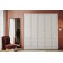 Inci garderobe 175 x 50 x 182 cm - Hvit