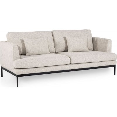 Pearl 3-seters sofa - Krem